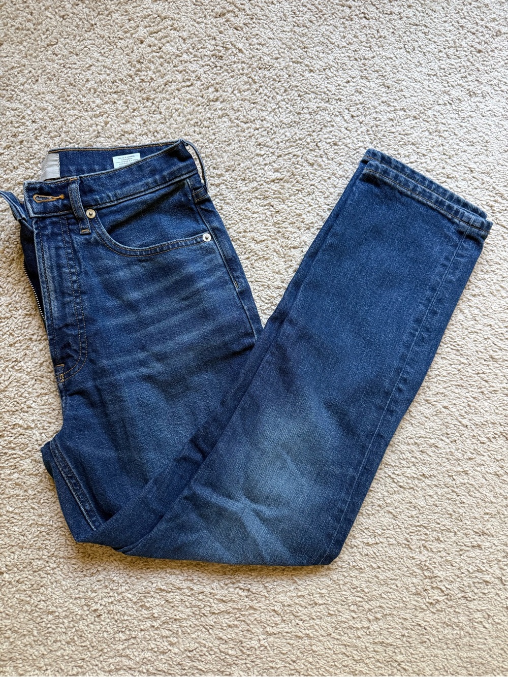 Everlane Original Cheeky Jean Dark Wash High Rise Size 27S